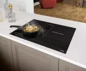 Induction hob with integrated hood from the 2gether series