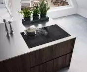 Induction hob with integrated hood from the 2gether series