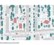 obszar projektowany przy ulicy Byczyńskiej
