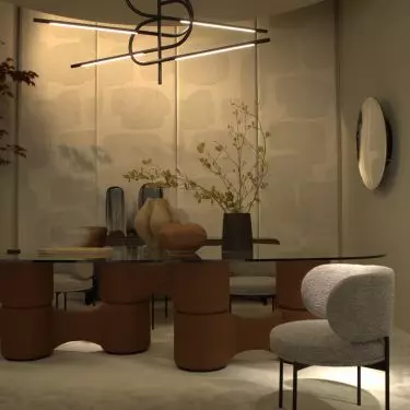 Interior designs are still dominated by earthy colors