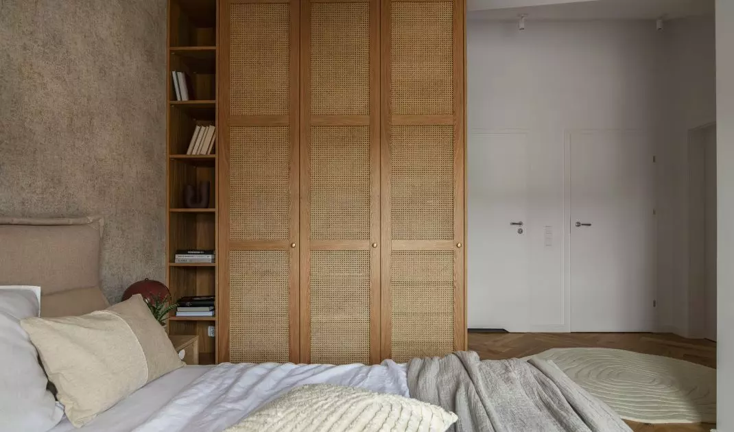 Zabudowa została zaprojektowana przez architektki z pracowni Decoroom