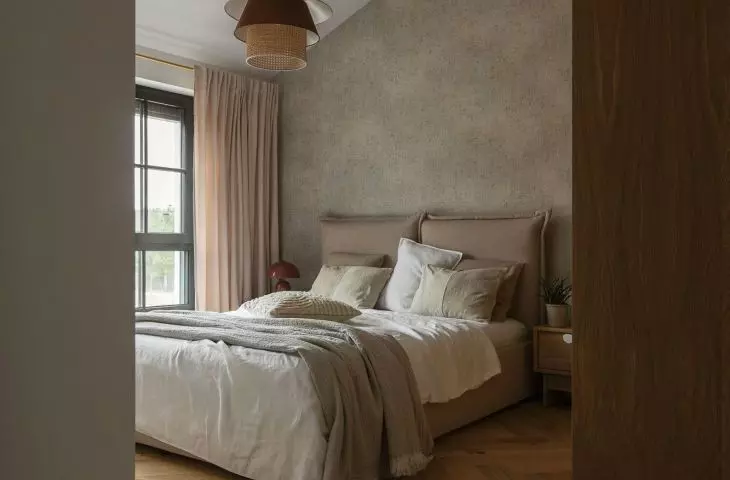 Master bedroom is located on the second floor