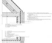 detail cross-section of a house in the SIMPE passive standard
