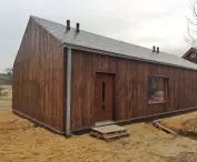 houses in straw-bale technology do not differ visually from buildings built in a traditional way
