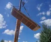 transportation and installation of panels on site significantly speeds up the construction process 