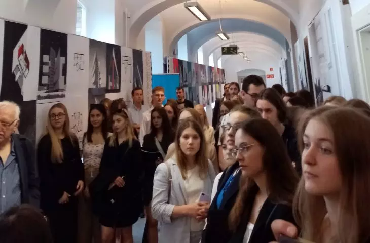 The opening of the post-competition exhibition took place at the Cracow University of Technology
