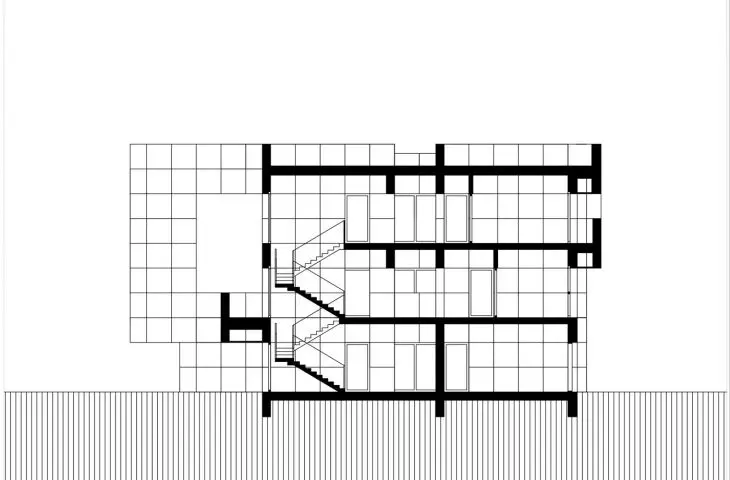 Third Prize, cross section