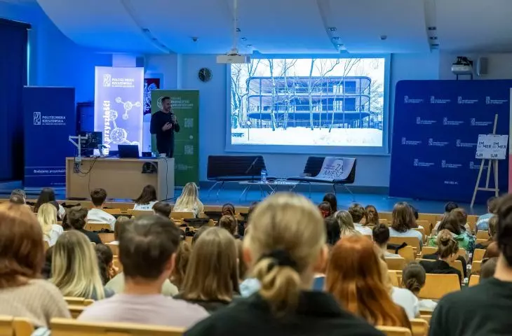pełna sala na Politechnice Rzeszowskiej