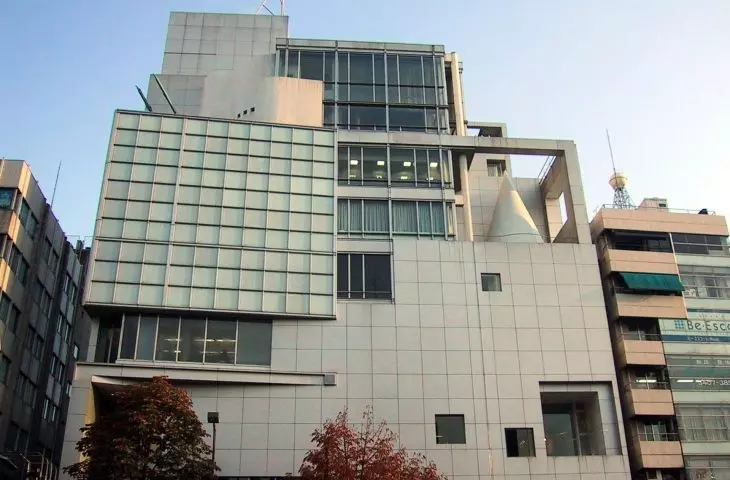 A view of The Spiral in Tokyo