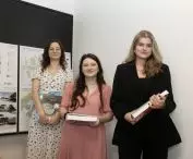 studentki Wydziału Architektury Politechniki Krakowskiej: od lewej: Julia Sasor, Aleksandra Jachimczyk i Katarzyna Sowiak.