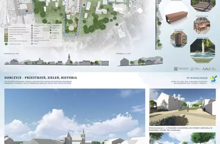 Dobczyce – przestrzeń, zieleń, historia