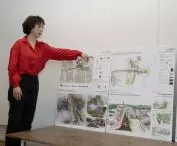 Studentka Wydziału Architektury Politechniki Krakowskiej  Halszka Cichoń