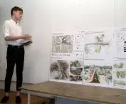 Student Wydziału Architektury Politechniki Krakowskiej Konrad Kozieł