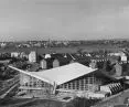 Widok na zabytkowy dach