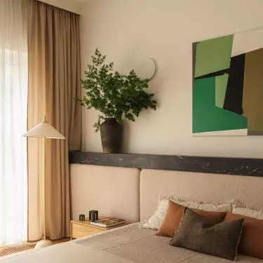 Architects opted for warm earth tones