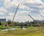 Budowa Mostów Berdychowskich w Poznaniu, czerwiec 2024 r.