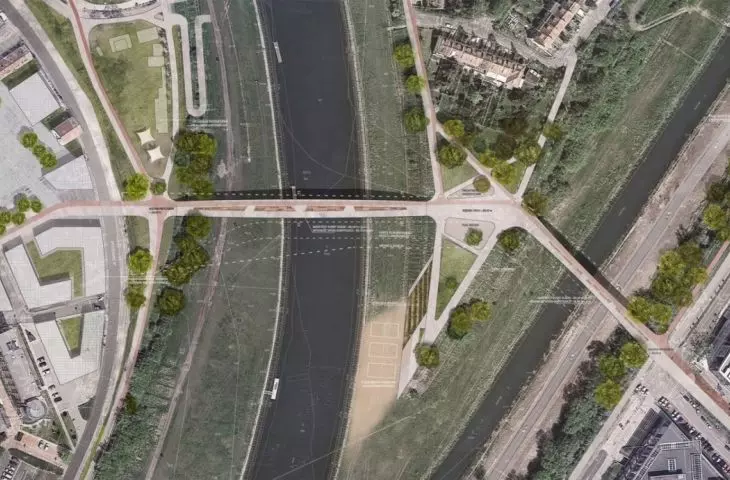 Berdychov bridges in Poznan