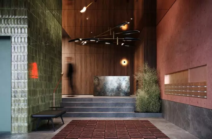Interior design of the Off City estate