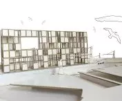 Floating skyscraper project