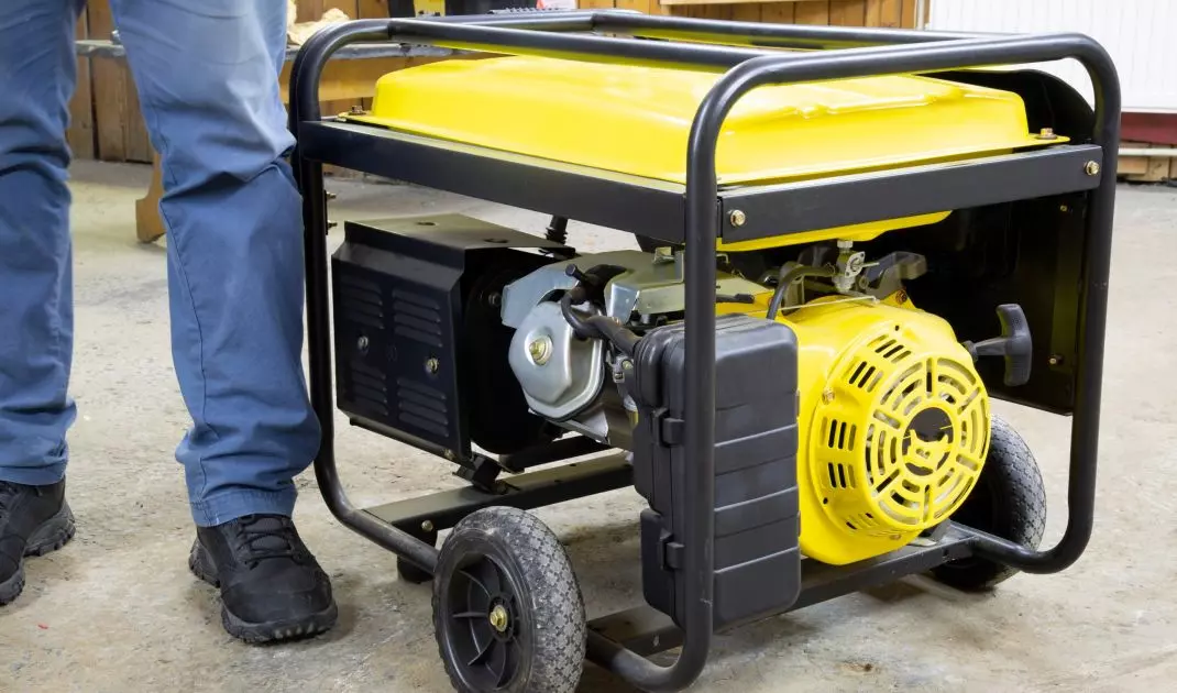 The genset will keep you supplied with power even during grid problems