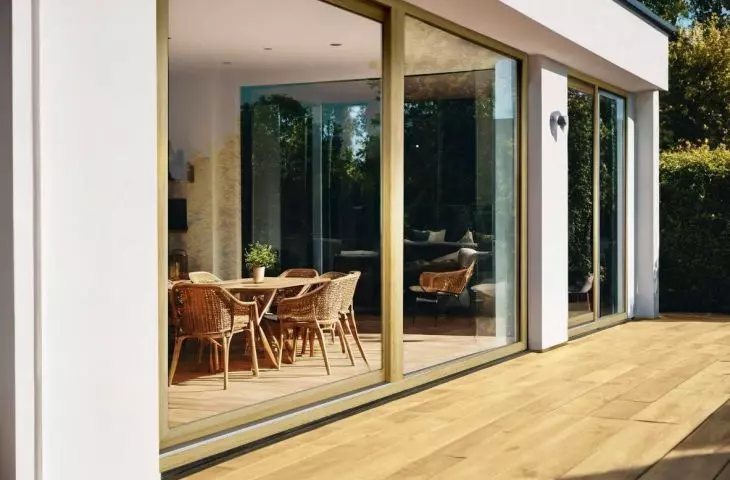 New terrace doors