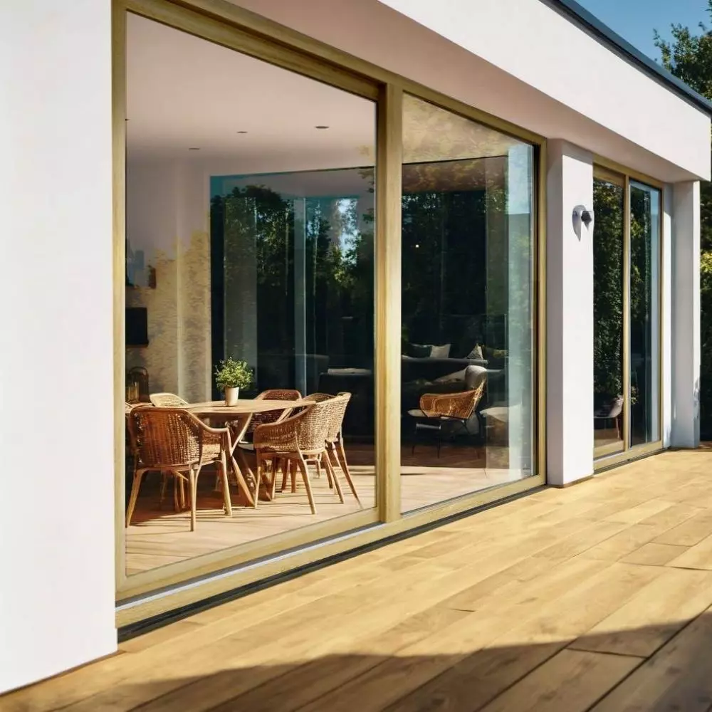 New terrace doors