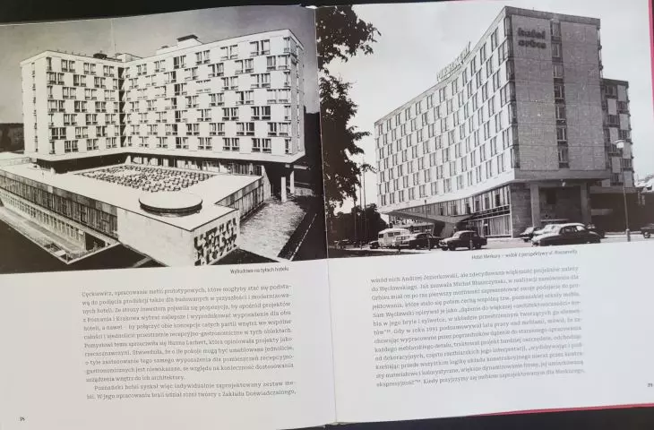książka „Okna z widokiem na świat. Hotel Merkury w Poznaniu i luksus w PRL” Mai Krasickiej, Wydawnictwo Miejskie Posnania