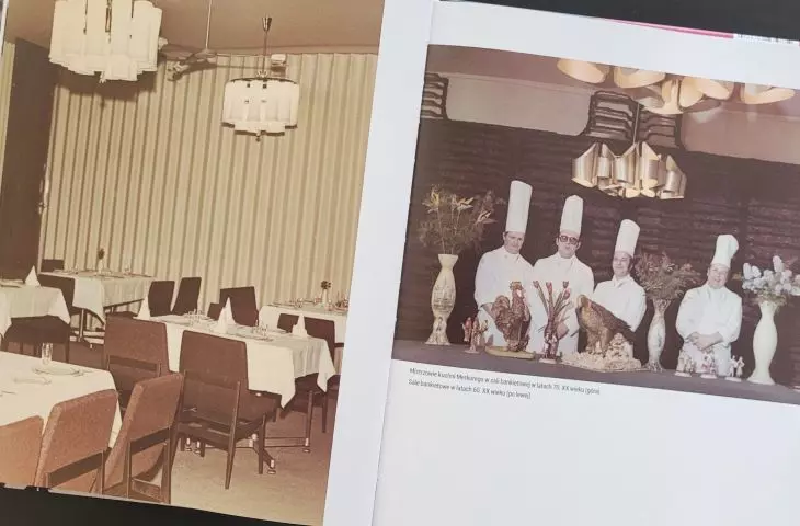 książka „Okna z widokiem na świat. Hotel Merkury w Poznaniu i luksus w PRL” Mai Krasickiej, Wydawnictwo Miejskie Posnania