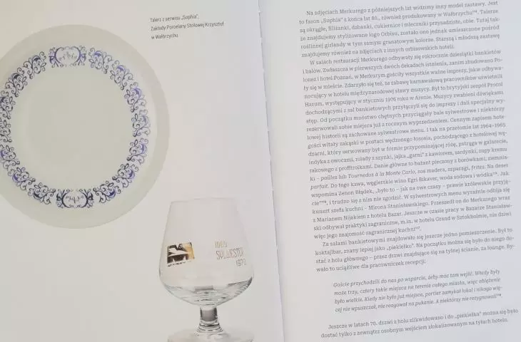 książka „Okna z widokiem na świat. Hotel Merkury w Poznaniu i luksus w PRL” Mai Krasickiej, Wydawnictwo Miejskie Posnania