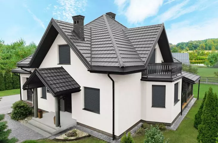 Nel modular metal roofing tile