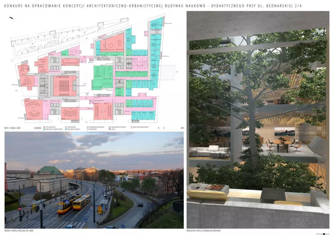 III miejsce - projekt pracowni STELMACH I PARTNERZY BIURO ARCHITEKTONICZNE