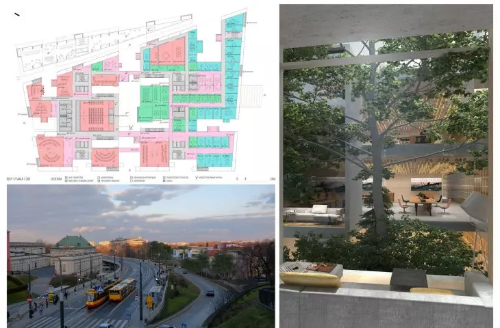 Third place - project of STELMACH I PARTNERS ARCHITECTURAL OFFICE