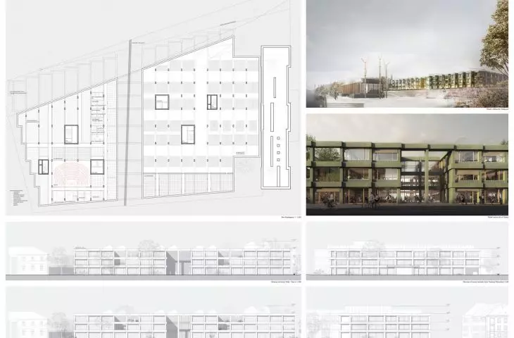 First place- project of BBGK Architekci studio
