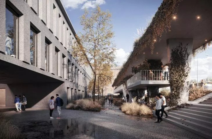 Second place - project by WXCA studio