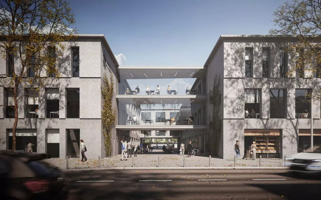 II miejsce - projekt autorstwa pracowni WXCA