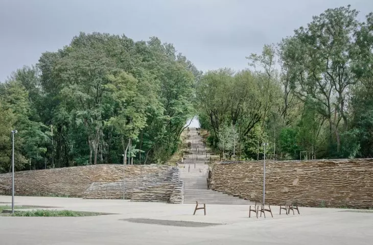 stairs in the park