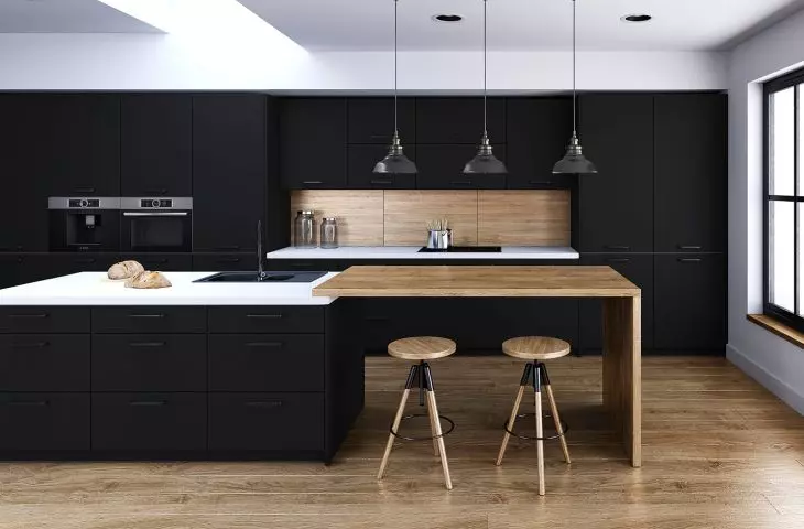 Zestaw mebli kuchennych Black Matt
