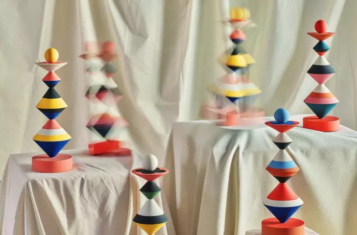 Totems are interpretations of selected Polish dances