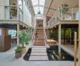 The architects treated the designed office as a route full of different experiences