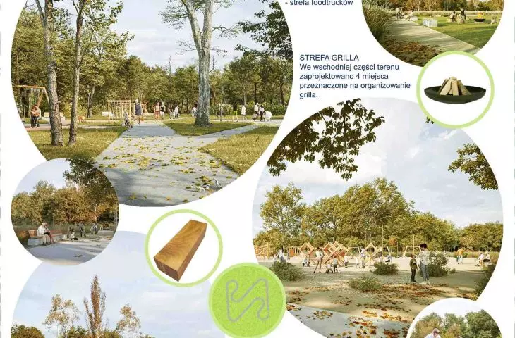 concept of the Woznica Park