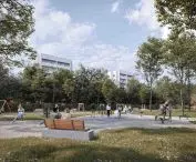 Visualization of Woznica Park