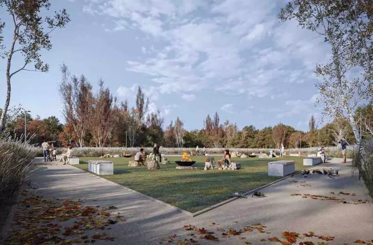 Visualization of Woznica Park