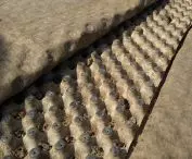 FD 25 drainage element after 13 years 