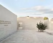 Columbarium's central plaza is an ecumenical gathering place