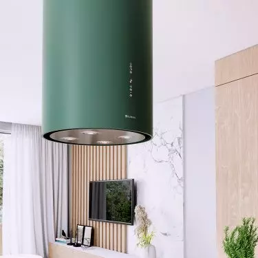 GLOBALO Cylindro Isola Green hood