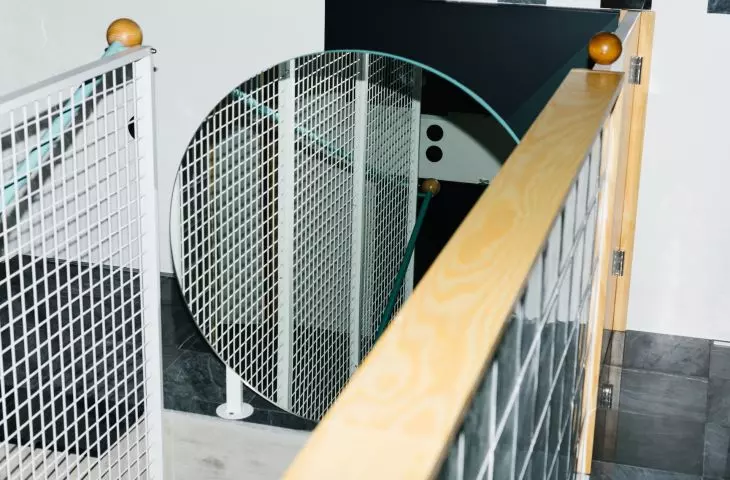 ciągi geometryczne przeprowadzone w przestrzeni są widoczne nawet w detalach