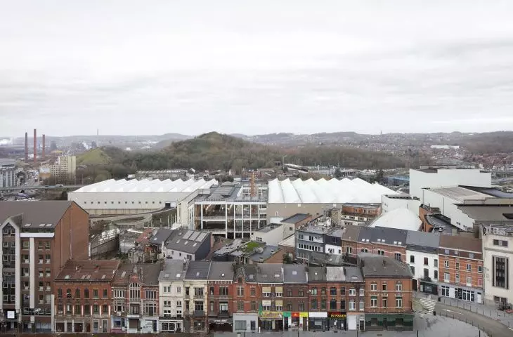 CHAPEX w Charleroi w Belgii (proj.: AjdvivgwA : AM architecten jan de vylder inge vinck – AgwA)