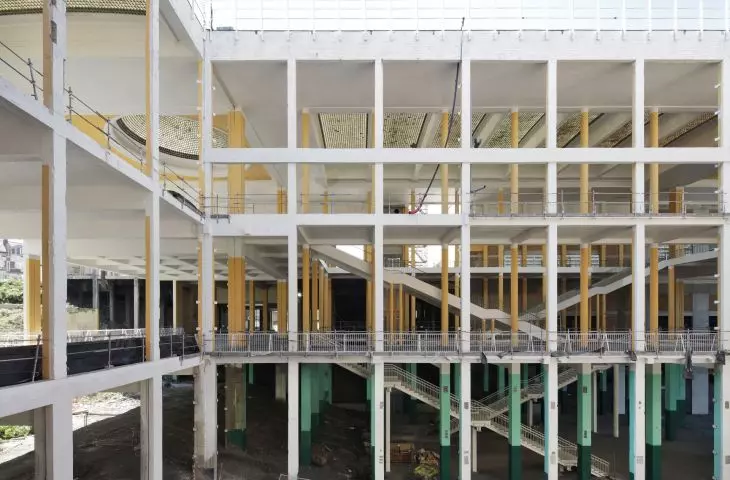 CHAPEX w Charleroi w Belgii (proj.: AjdvivgwA : AM architecten jan de vylder inge vinck – AgwA)