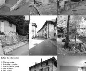 a series of interventions in Castel San Pietro in Switzerlandi