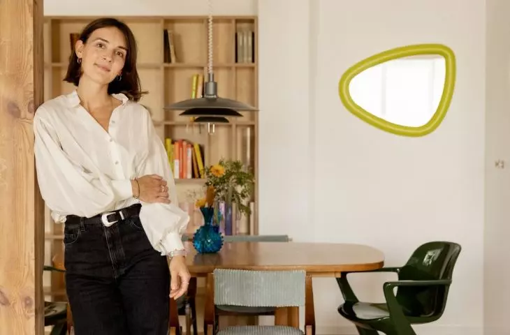 Catherine Burak's apartment is located in the attic of an apartment building